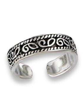 NWT-Sterling Silver(925) Tibetan Inspired Toe Ring